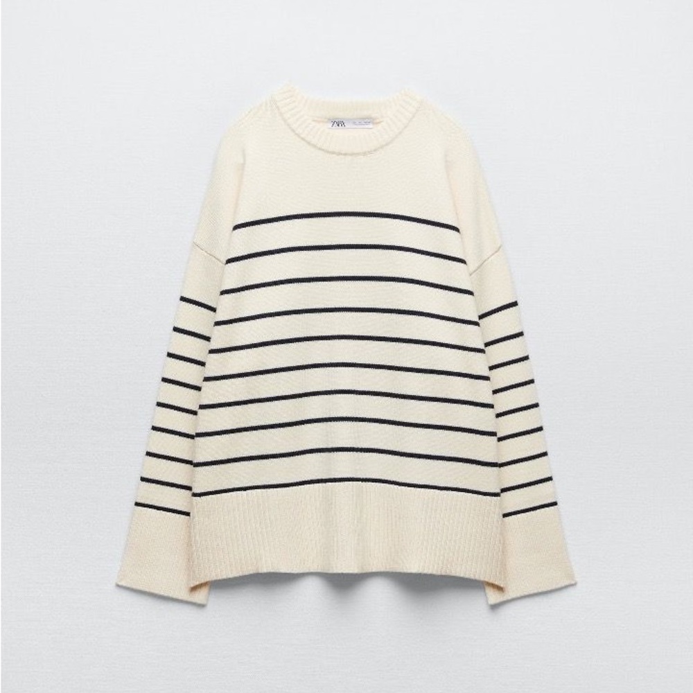 ZARA Striped Knit Sweater - XS